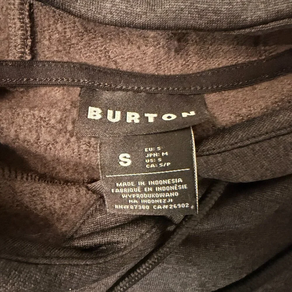 [NWOT] Burton - Oak Long Pullover Hoodie - Snowboard Fleece Sweatshirt - Size S - Picture 7 of 8